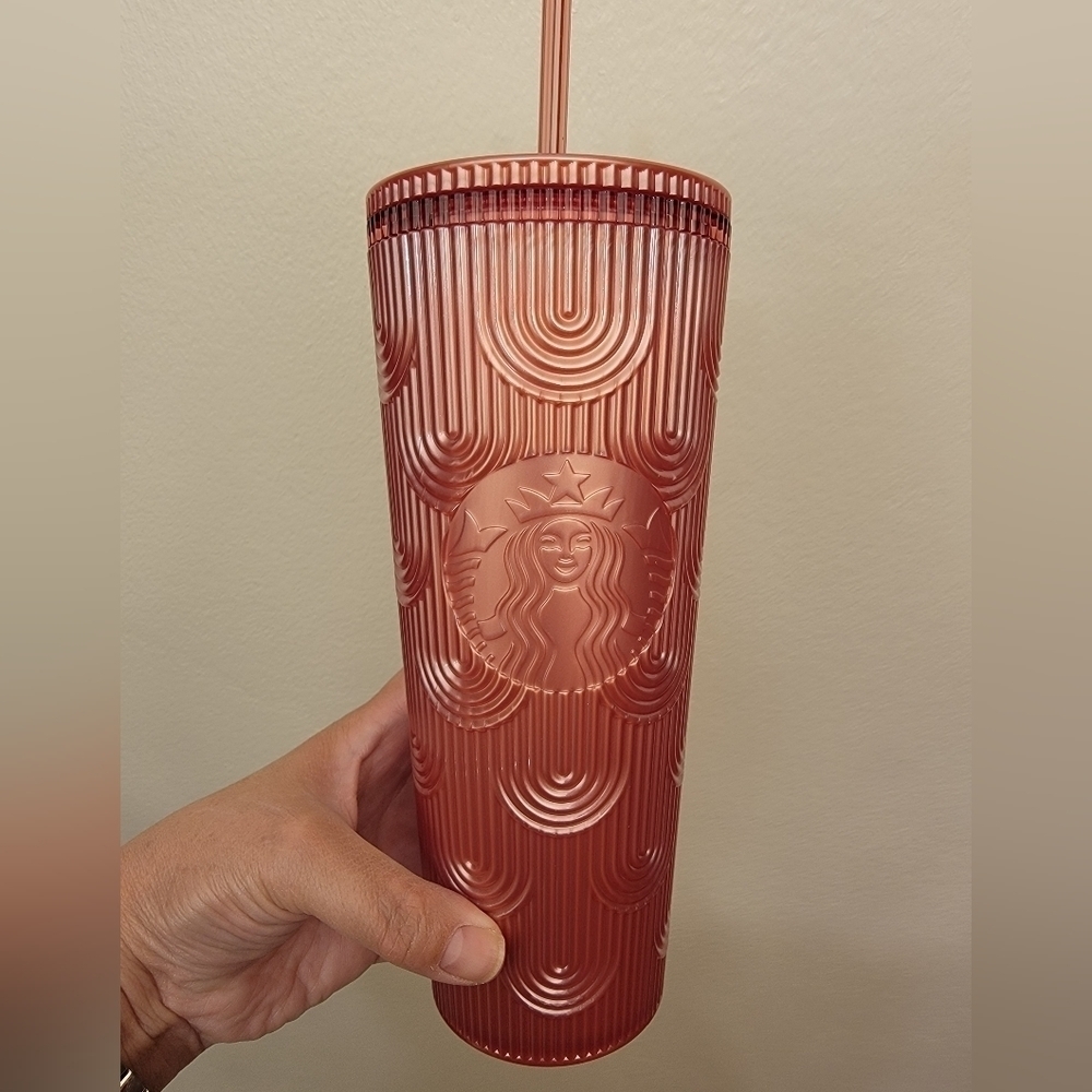 Starbucks 2023 Pink Mermaid Scale Venti Cup